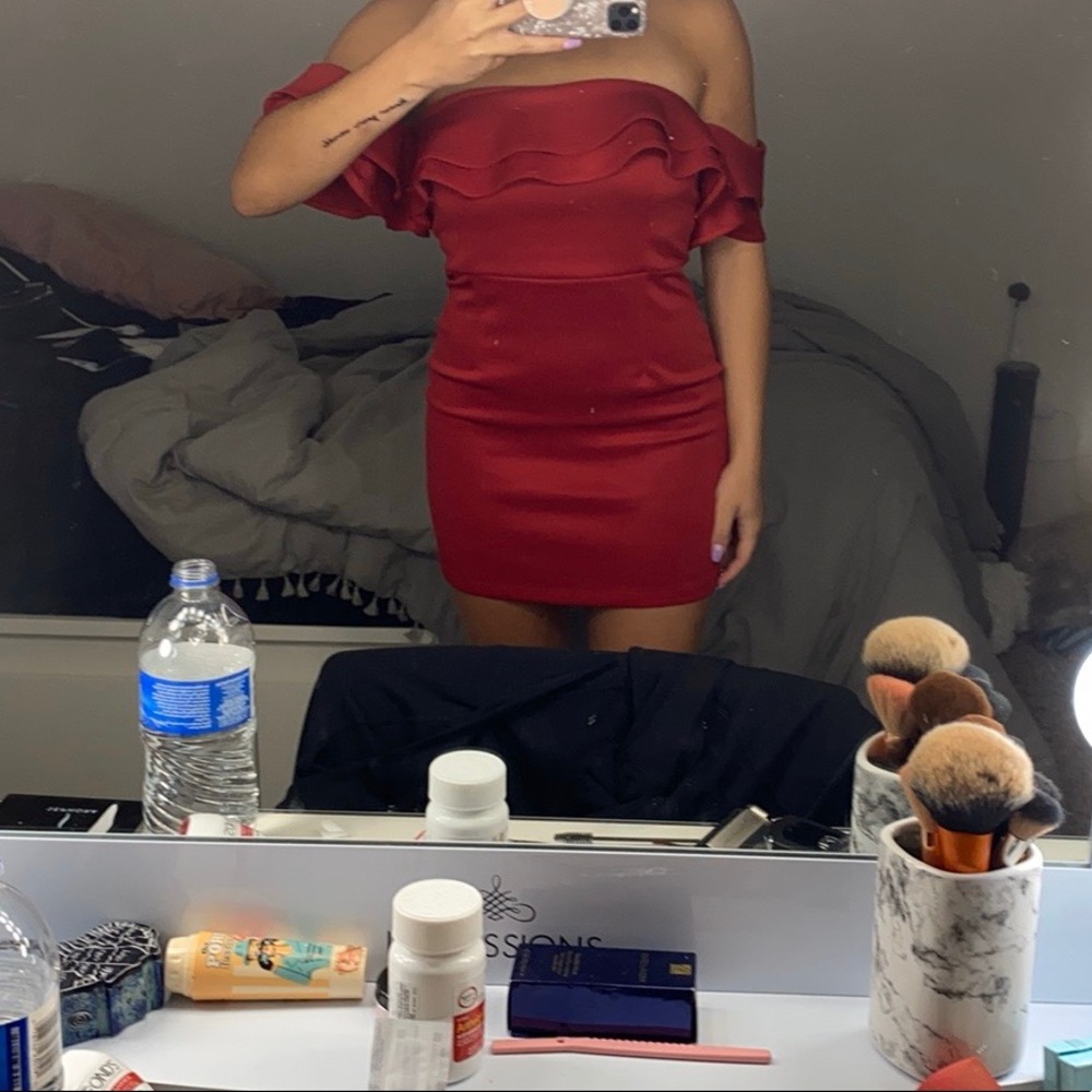 RED MINI DRESS❤️